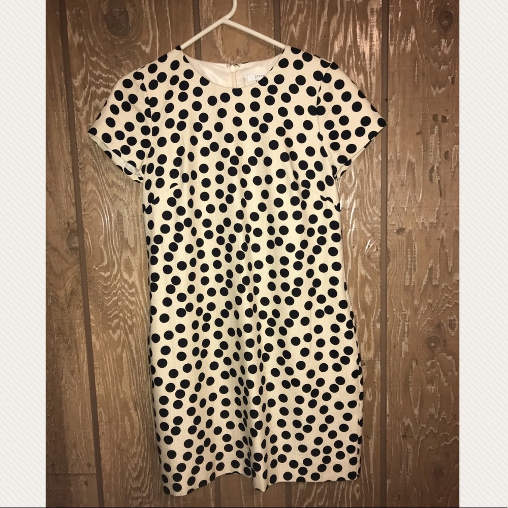 J Crew women’s polka dot dress- size 4